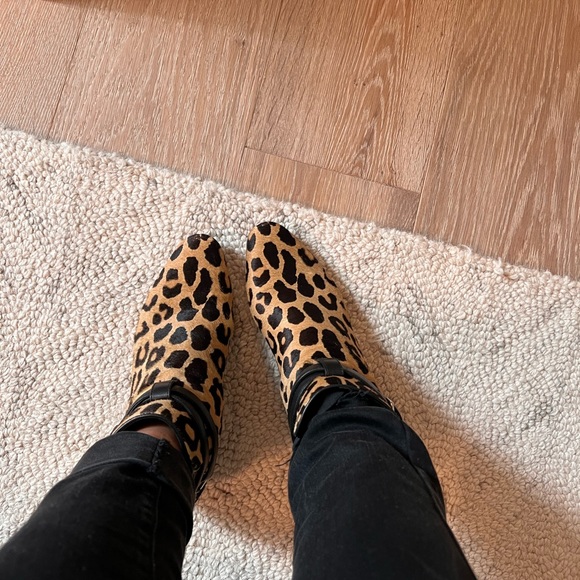 Saint Laurent whyatt Jodhopur boot in leopard print hair calf size 35.5 - Picture 3 of 10